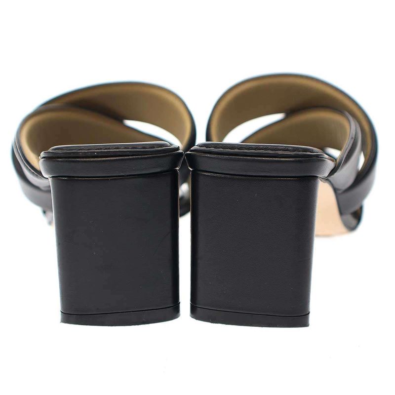 Bottega Veneta the Band the Band Mule Sandals Black 35 1 2