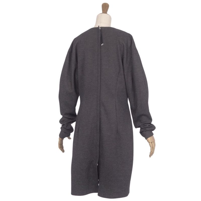 Celine Dress Phoebe Period Long Sleeves Sleeve Zip