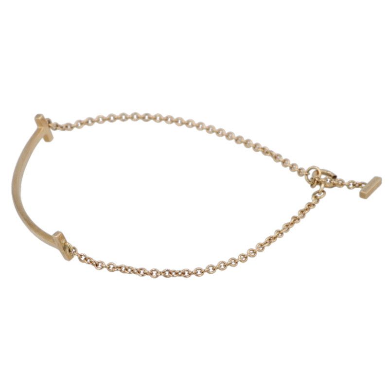 Tiffany & Co T-smile 18K Yellow Gold Bracelet Women