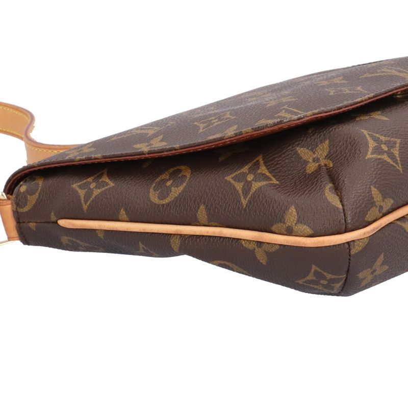 Louis Vuitton Musette Tango Short Monogram Shoulder Bag Monogram Canvas M51257