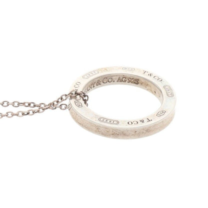 Tiffany & Co 1837 Circle Silver Necklace Women