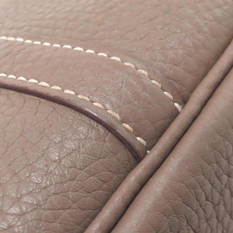 Hermes Picotin Lock MM Etope Silver Hardware Handbag Taurillon Women