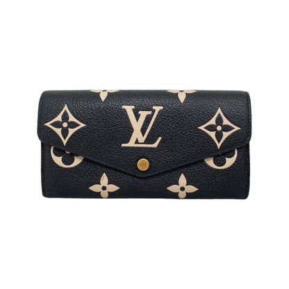 （louis Vuitton Bifold Wallet Portefeuille-sarah M80496 Monogram Empreinte