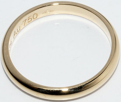 Cartier Ring 18K Yellow Gold Classic Wedding Ring 1895 Wedding Ring Width 25mm