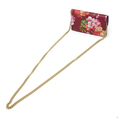 Gucci GG Blooms Chain Wallet 409340 Long Wallet Women