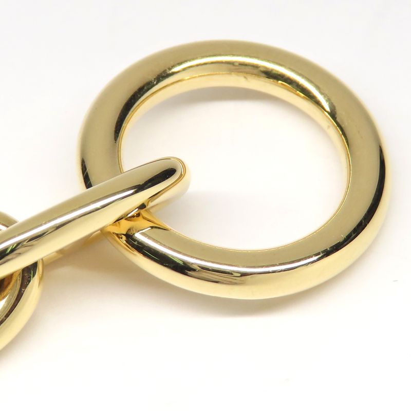 Hermes Bracelet Chaine D'ancre MM 15 Frames 750yg Yellow Gold 15 Links