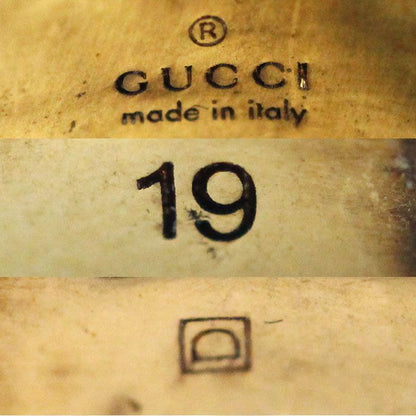 Gucci Metal Double Taiga - Head Colored Stone Ring - Ring #18 Men's Preowned