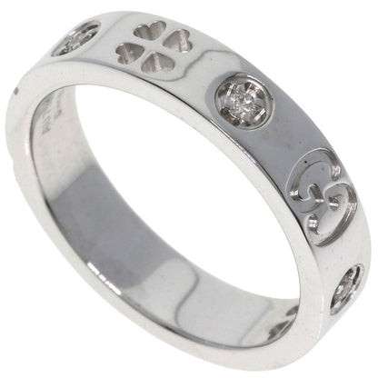 Gucci Icon Amor Forever Diamond Ring - 18K White Gold Ladies