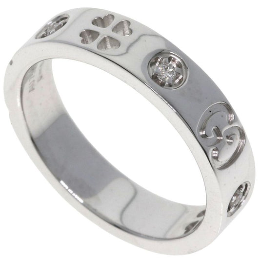 Gucci Icon Amor Forever Diamond Ring - 18K White Gold Ladies