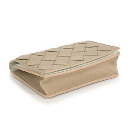 Bottega Veneta Business CARD CASE Ecru/glacier