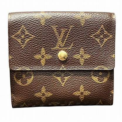 Louis Vuitton Monogram Porte Monet Bier Carte Cles Di M61652 Trifold Wallet