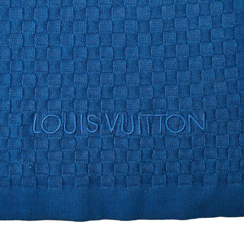 Louis Vuitton Blue Cotton Cashmere Women's Louis Vuitton