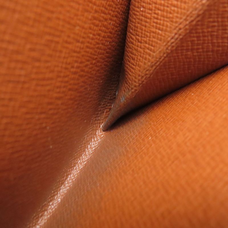 Louis Vuitton M61667 Compact Zip Folding Wallet With Coin Purse Monogram Canvas