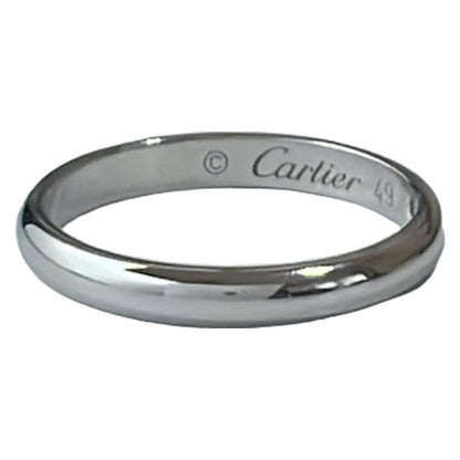 Cartier Ring Classic Wedding Ring B40577 Pt950 X Diamonds 1P Diamonds / Approx