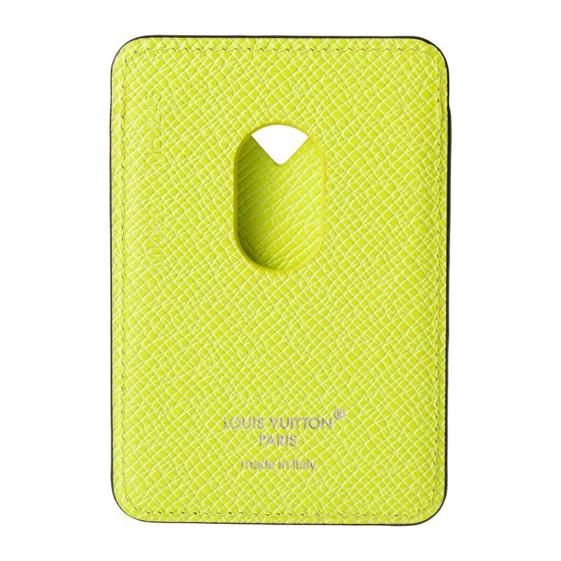 Louis Vuitton Card Case Porte Cult Magnet Lemon Yellow