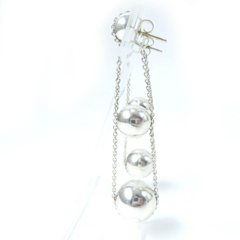 Tiffany & Co Hardware Triple Drop Earrings Accessory Ag925 Silver