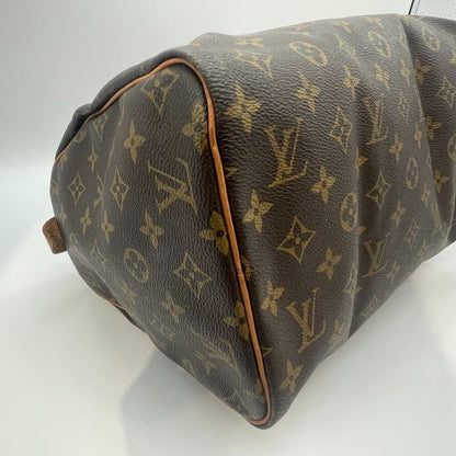 Louis Vuitton Monogram Speedy 30 M41526 Handbag Brown Preowned 005440