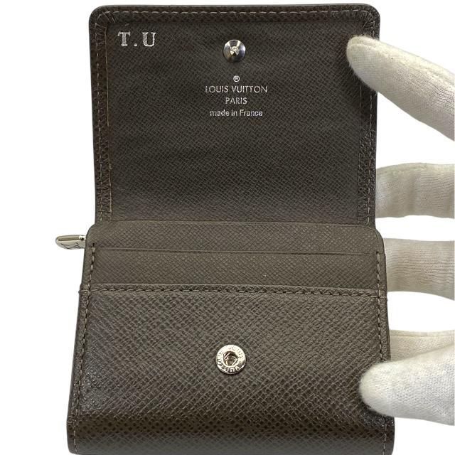 Louis Vuitton M32568 Portmonnaie Sergei Coin Case Coin Case Compact Wallet