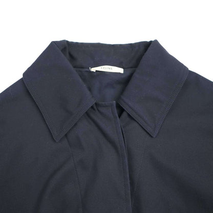 Celine by Phoebe Philo Trench Coat 2 8s44 7618 Black 38