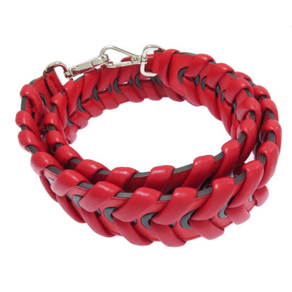 Fendi Logo Braided Shoulder Strap Calf Women