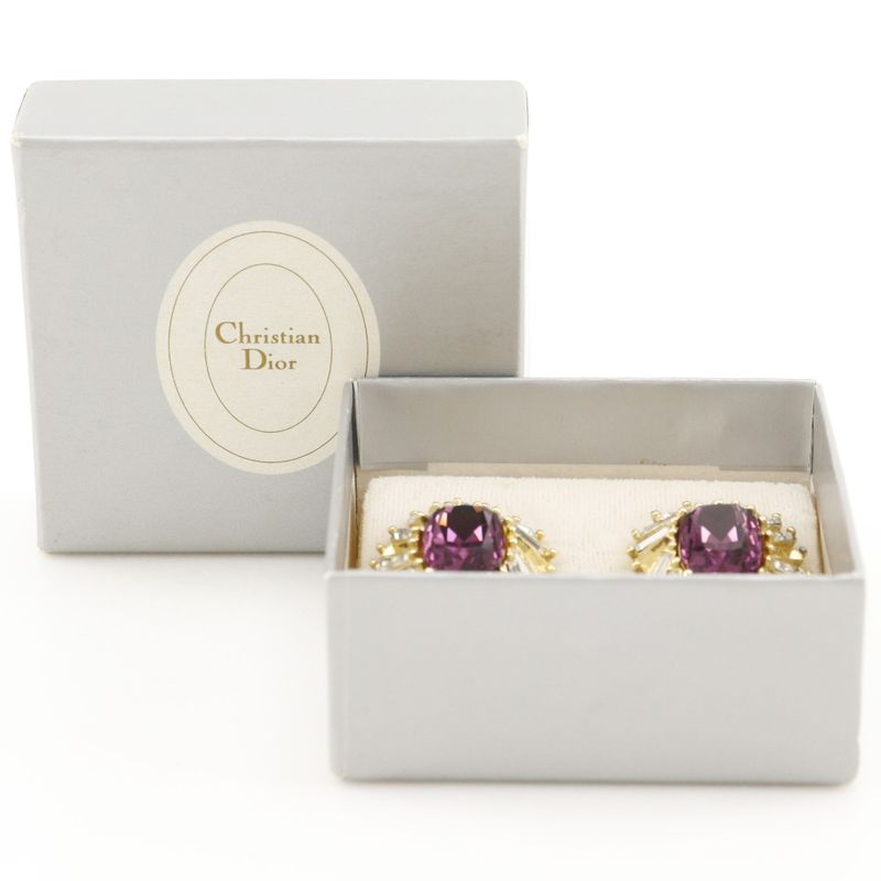 Dior Gold Plated Ladies 20.8g Earrings