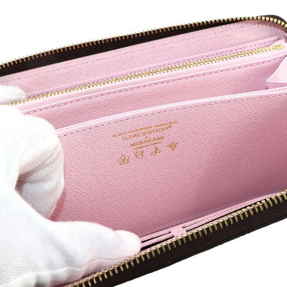 Louis Vuitton LV X TM Zippy Wallet Round Zipper Long Wallet Cherry Brown M13433