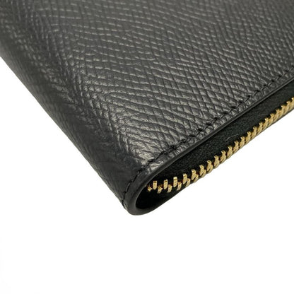 Celine Bifold Wallet Small Zip Wallet Triomphe Charm 10n993fvo38no Black Round