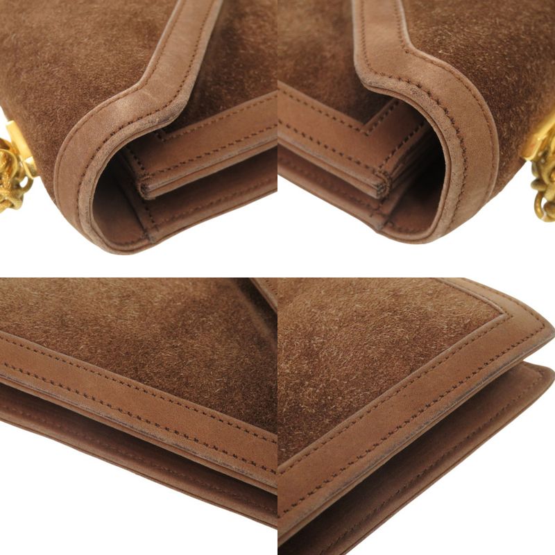 Hermes Alcazar Dobris Brown Stamped 0E (1975) Shoulder Bag 0156 Hermes