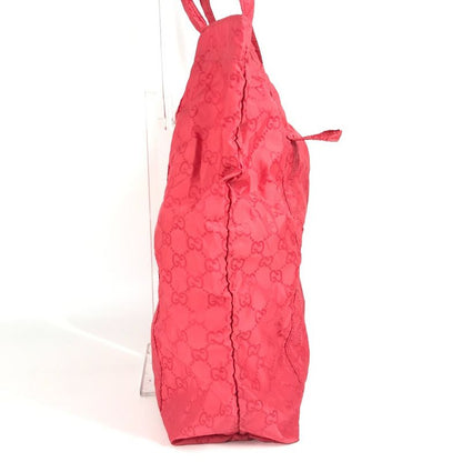 Gucci Shoulder Bag Teddy Bear Eco Bag 223669 Nylon Red