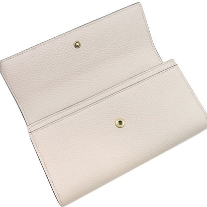 Gucci Long Wallet Interlocking G Python Wallet Leather Light Pink Gold Hardware