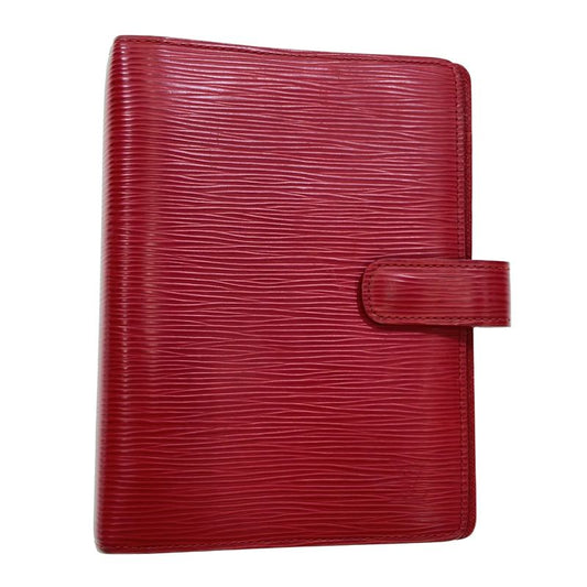 Louis Vuitton 2006 Epi Agenda MM Epi Agenda Book Cabas - Notebook Case R2004e