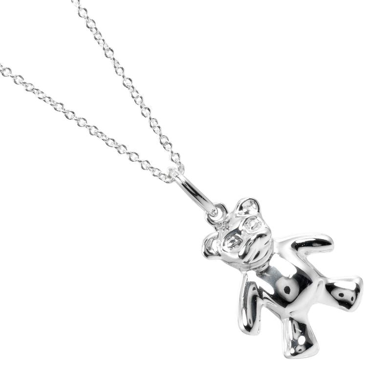 Tiffany & Co Teddy Bear Silver 925 Ladies 6g Necklace