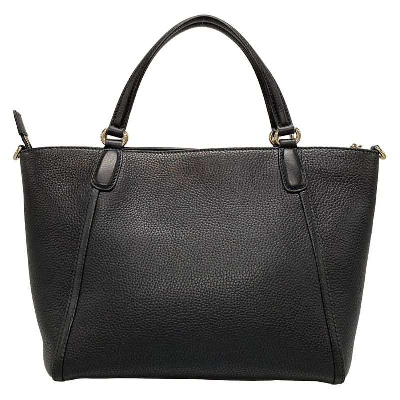 Gucci Handbag Soho 369176 Black Leather