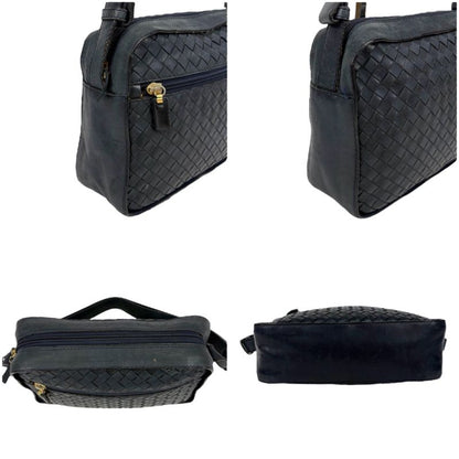 Bottega Veneta One Shoulder Bag Intrecciatoleather Navy Dark Blue 2WAY Hobo Soho