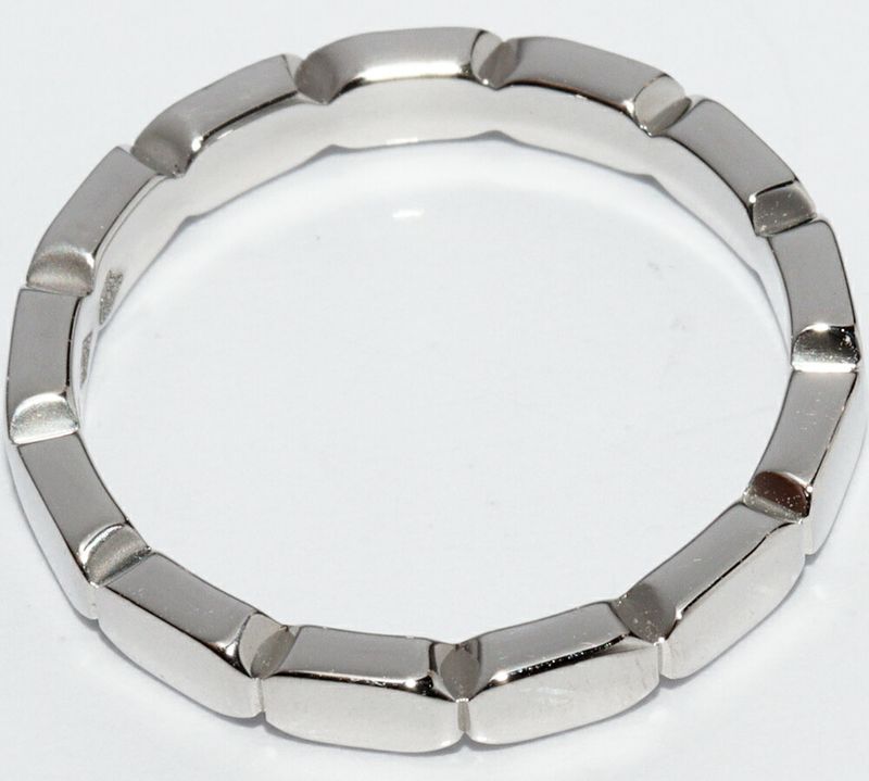 Chanel Pt950 Diamond 2P (approx 002ct) Première Promes Wedding Ring Width 25mm