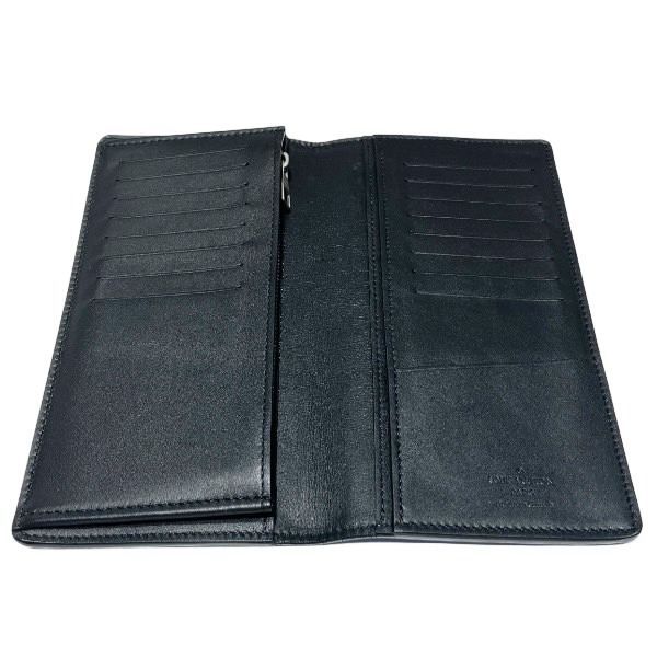 Louis Vuitton Damier Infini Portefeuille Blazer N60081 Bifold Wallet Long