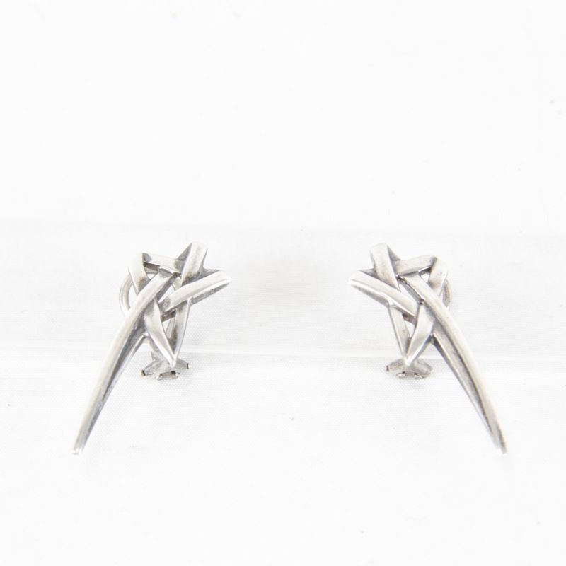 Tiffany & Co [tiffany & Co] Star 65g Earring Silver 925 Ladies Accessories