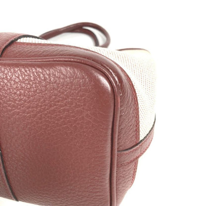 Hermes Handbag Garden Party TPM Garden Party TPM Toile Ash Wine Red