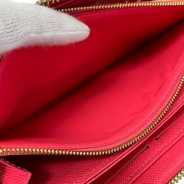 Louis Vuitton Damier Azure Zippy Wallet N40507 Round Zipper Long Wallet Women