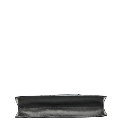 Saint Laurent Betty Studded Chain Shoulder Bag 315680 Black Silver Leather