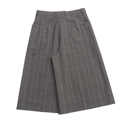 Celine Pants Size 40 Wide Cropped Pants Checked Made In Italy 20251021 Ra6407
