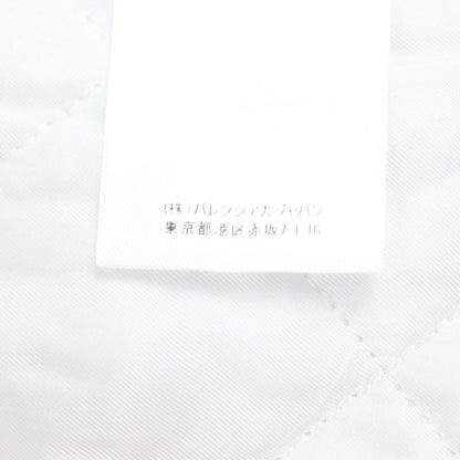 Balenciaga 21SS 642339 100% Cotton Oversized Padded Flannel Striped Long Sleeve