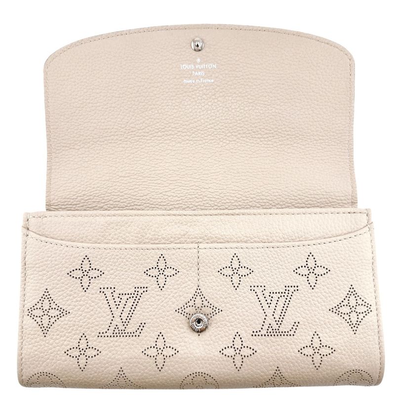 Louis Vuitton M60144 Monogram Long Wallet Portefeuille And Iris Long Wallet