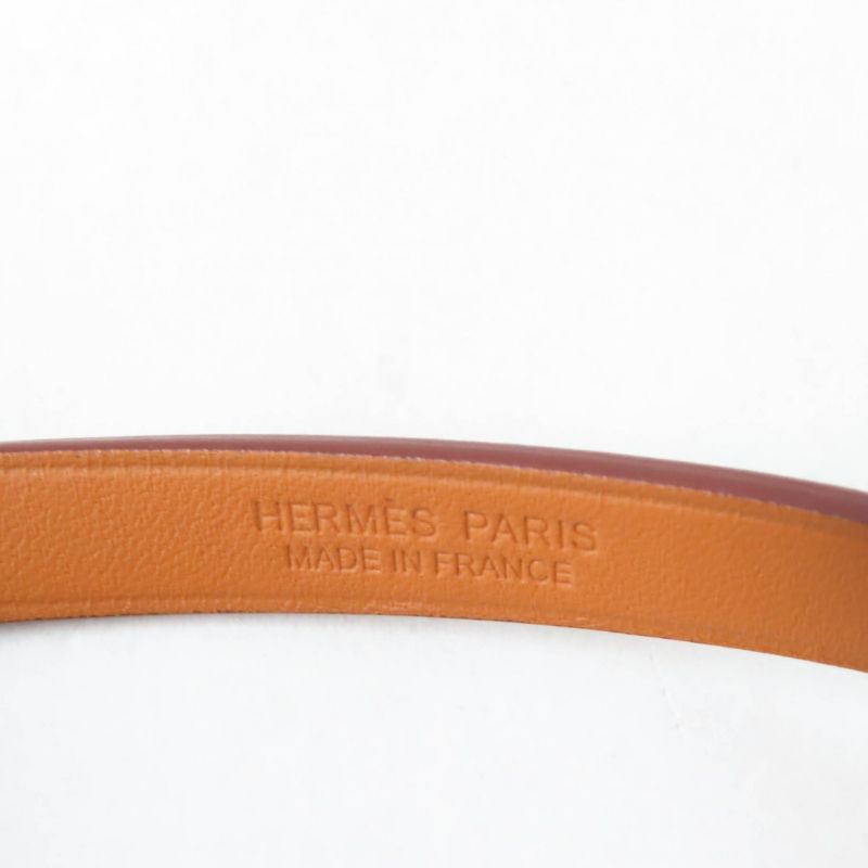 Hermes Mini Kerry Dubreuil Gold Hardware Current Bracelet Vosuift W Engraved