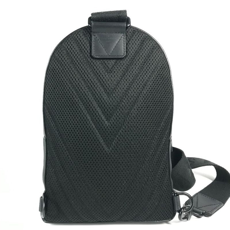 Louis Vuitton Shoulder Bag Pilot Su Ring Bag M23736 Leather Noir Black