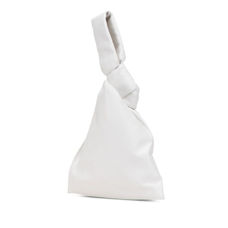Bottega Veneta Mini The Twist White Leather Women's Bottega Veneta