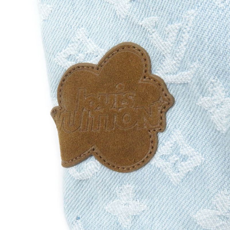 Louis Vuitton 2024 Tyler The Creator Monogram Denim Jacket Track Jacket Indigo