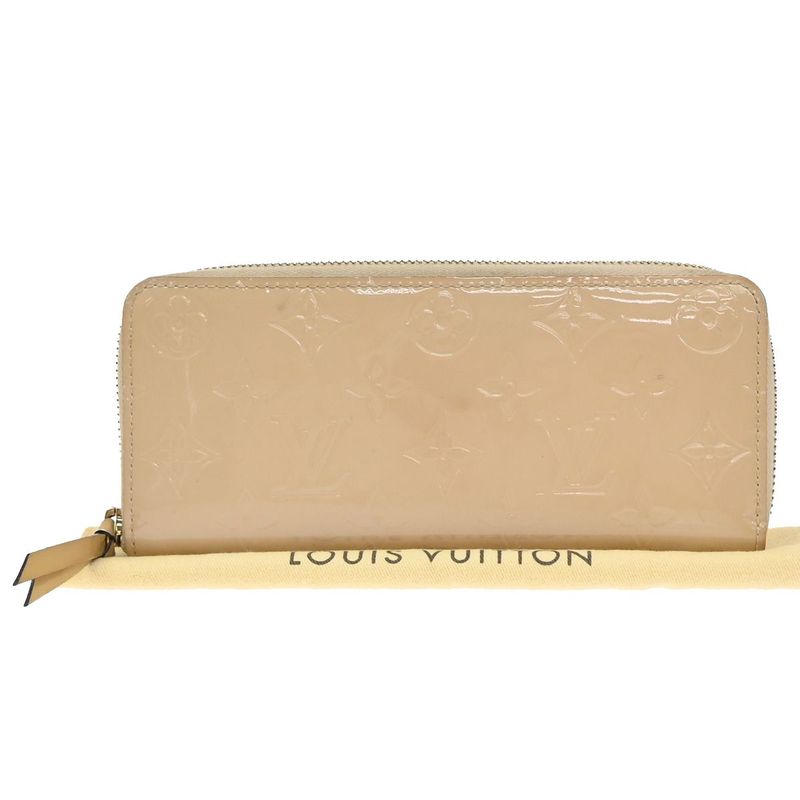 Louis Vuitton Clemence Zippy Wallet Vernis Leather M90923 65ka927