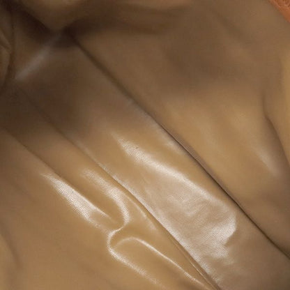 Celine Handbag Macadam Tote PVC Leather Brown Gold Hardware Total Triomphe Logo