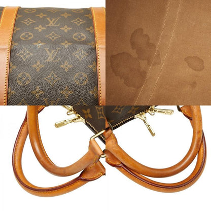 Louis Vuitton Monogram Keepall 60 Boston Bag Travel Bag M41422 Brown PVC